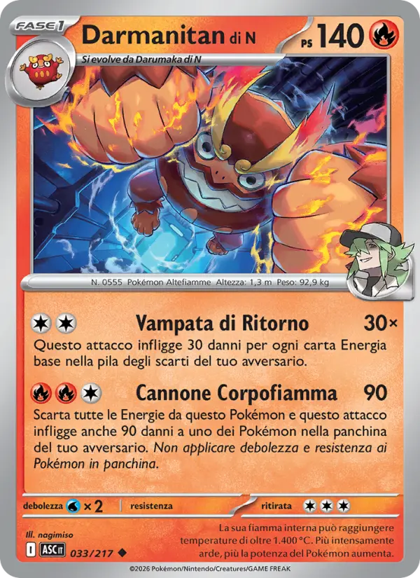 Darmanitan di N