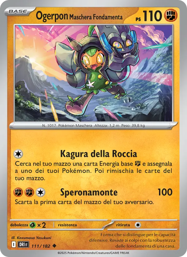 Ogerpon Maschera Fondamenta