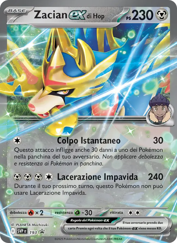 Zacian-ex di Hop